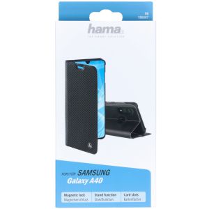 Hama Coque de téléphone de type portefeuille Slim Pro Galaxy A40