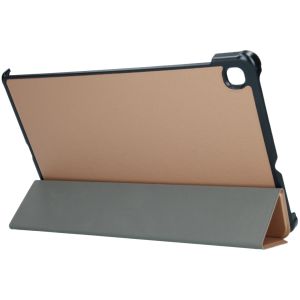 iMoshion Coque tablette Trifold Samsung Galaxy Tab S6 Lite / Tab S6 Lite (2022) - Dorée