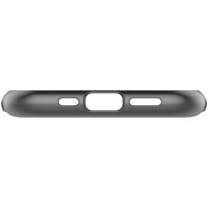 Spigen Coque Slim Armor Backcover iPhone 12 (Pro) - Noir