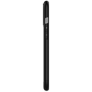 Spigen Coque Slim Armor Backcover iPhone 12 Pro Max - Noir