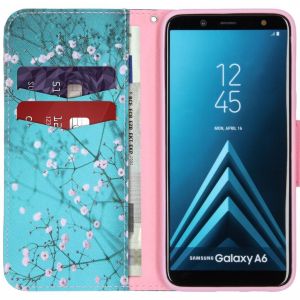 Coque silicone design Samsung Galaxy A6 (2018) - Blossom