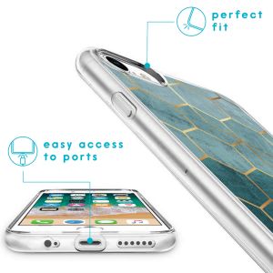 iMoshion Coque Design iPhone SE (2022 / 2020) / 8 / 7 / 6s - Modèle - Vert