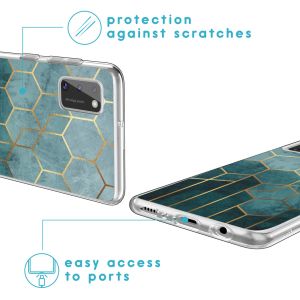 iMoshion Coque Design Samsung Galaxy A41 - Modèle - Vert