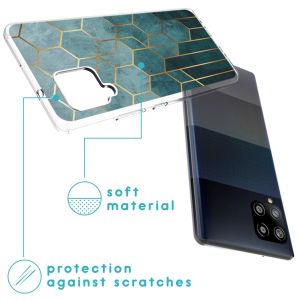 iMoshion Coque Design Samsung Galaxy A42 - Modèle - Vert