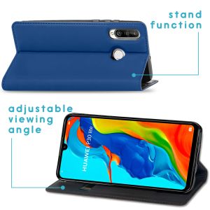 iMoshion Étui de téléphone Slim Folio Huawei P30 Lite - Bleu foncé