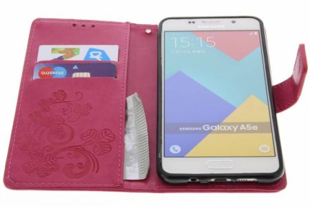 Etui de téléphone Fleurs de Trèfle Samsung Galaxy A5 (2016)