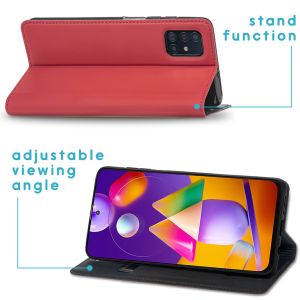 iMoshion Étui de téléphone Slim Folio Samsung Galaxy M31s - Rouge