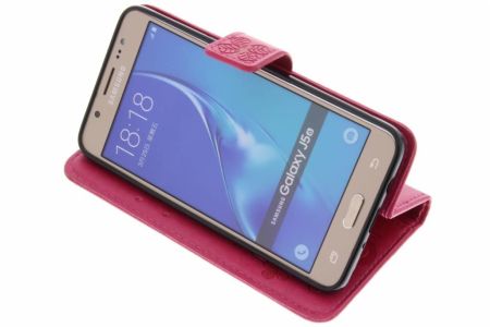 Etui de téléphone Fleurs de Trèfle Samsung Galaxy J5 (2016)