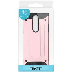 iMoshion Coque Rugged Xtreme OnePlus 8 - Rose Champagne