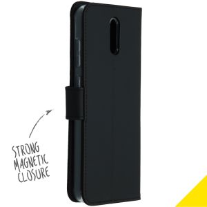 Accezz Étui de téléphone Wallet Nokia 2.3 - Noir
