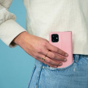 iMoshion Étui de téléphone portefeuille Luxe OnePlus 8 - Rose