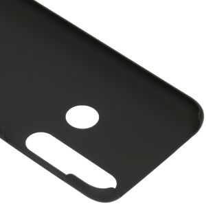 Coque unie Motorola Moto G8 Plus - Noir