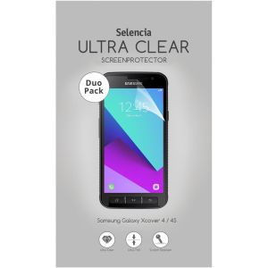 Selencia Protection d'écran Duo Pack Samsung Galaxy Xcover 4 / 4S