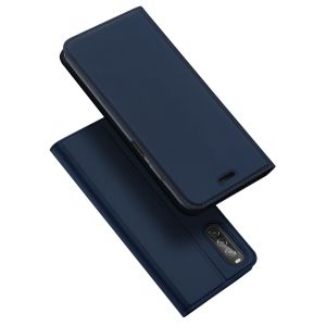 Dux Ducis Étui de téléphone Slim Sony Xperia 10 II - Blue foncé