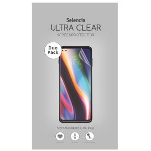 Selencia Protection d'écran Duo Pack Ultra Clear Moto G 5G Plus