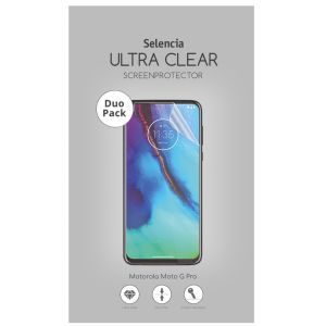 Selencia Protection d'écran Duo Pack Ultra Clear Motorola Moto G Pro