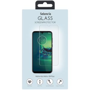 Selencia Protection d'écran en verre trempé Motorola Moto G8 Plus
