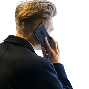 Dux Ducis Étui de téléphone Slim OnePlus 8 - Bleu foncé