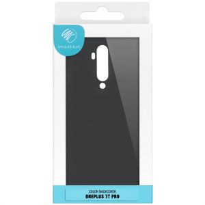 iMoshion Coque Couleur OnePlus 7T Pro - Noir