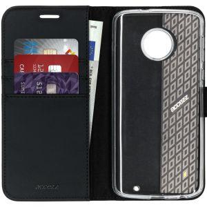 Accezz Étui de téléphone Wallet Motorola Moto G6 Plus