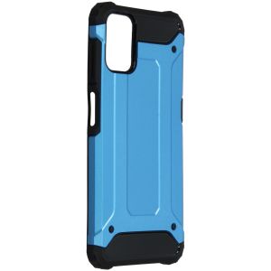 iMoshion Coque Rugged Xtreme Motorola Moto G9 Plus - Bleu clair