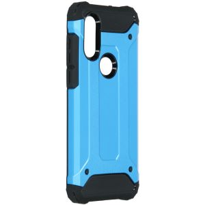 iMoshion Coque Rugged Xtreme Motorola One Vision - Bleu clair