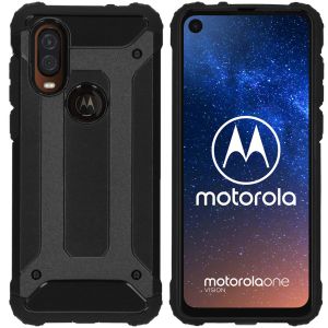 iMoshion Coque Rugged Xtreme Motorola One Vision - Noir