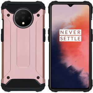 iMoshion Coque Rugged Xtreme OnePlus 7T - Rose Champagne