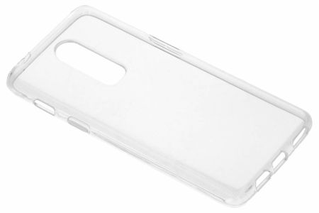 Coque silicone OnePlus 6 - Transparent