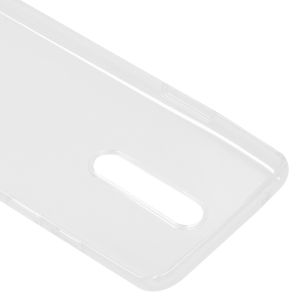 Coque silicone OnePlus 8 - Transparent