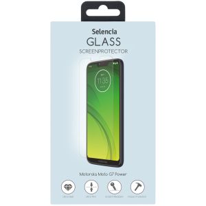 Selencia Protection d'écran en verre trempé Motorola Moto G7 Power