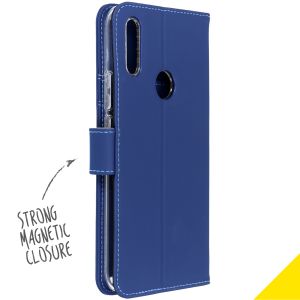 Accezz Étui de téléphone Wallet Huawei P Smart Z - Bleu