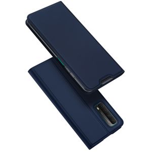 Dux Ducis Étui de téléphone Slim Huawei P Smart (2021) - Bleu foncé