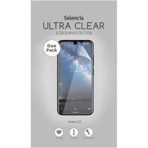 Selencia Protection d'écran Duo Pack Ultra Clear Nokia 2.2