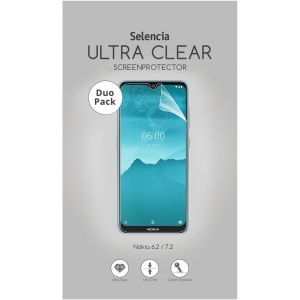 Selencia Protection d'écran Duo Pack Ultra Clear Nokia 6.2 / 7.2