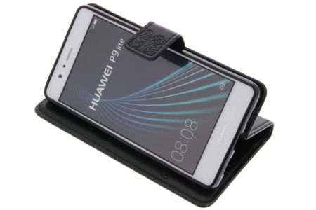 Etui de téléphone Fleurs de Trèfle Huawei P9 Lite - Noir