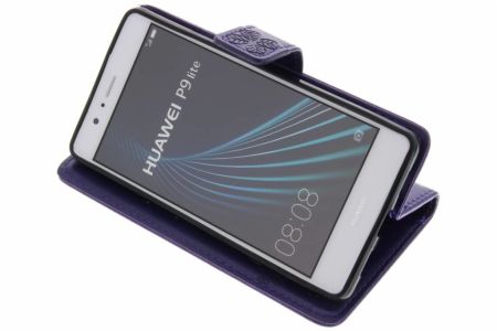 Etui de téléphone Fleurs de Trèfle Huawei P9 Lite