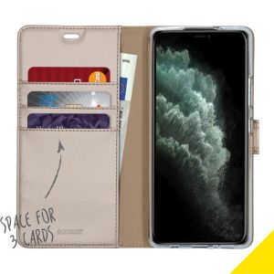 Accezz Étui de téléphone Wallet Samsung Galaxy A42 - Dorée