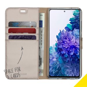 Accezz Étui de téléphone Wallet Samsung Galaxy S20 FE - Dorée