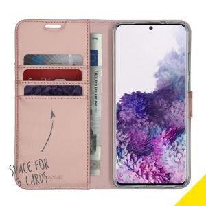 Accezz Étui de téléphone Wallet Samsung Galaxy S20 Plus - Rose