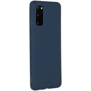 iMoshion Coque Couleur Samsung Galaxy S20 - Bleu foncé