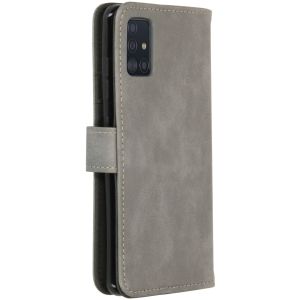 iMoshion Étui de téléphone portefeuille Luxe Galaxy A51 - Gris