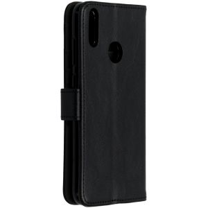 iMoshion Étui de téléphone portefeuille Luxe Huawei Y7 (2019) - Noir