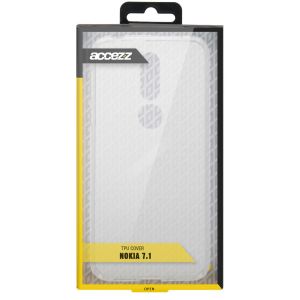 Accezz Coque Clear Nokia 7.1 - Transparent