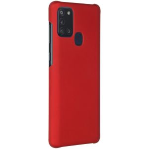 Coque unie Samsung Galaxy A21s - Rouge