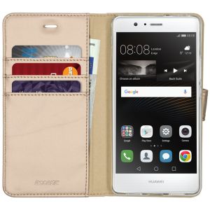 Accezz Étui de téléphone Wallet Huawei P9 Lite - Dorée