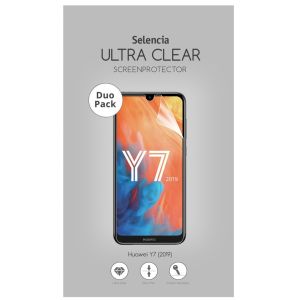 Selencia Protection d'écran Duo Pack Ultra Clear Huawei Y7 (2019)