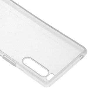 Coque silicone Sony Xperia 5 - Transparent