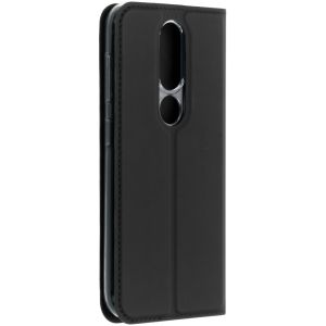 Dux Ducis Étui de téléphone portefeuille Slim Nokia 4.2 - Noir