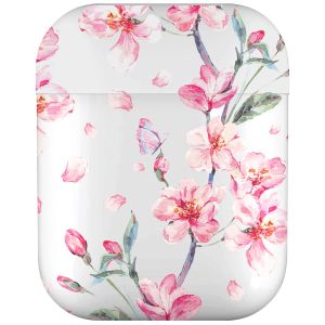 iMoshion Coque Hardcover Design AirPods 1 / 2 - Blossom Watercolor